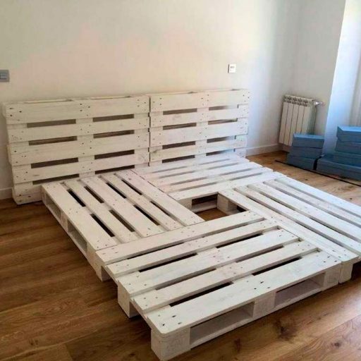 CAMAS de PALETS 】+31 Ideas Guía Tutorial Paso a Paso