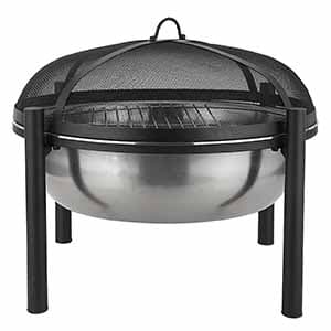 Brasero Exterior de Jardín 】 Ofertas en Pozos de Hoguera para Jardín